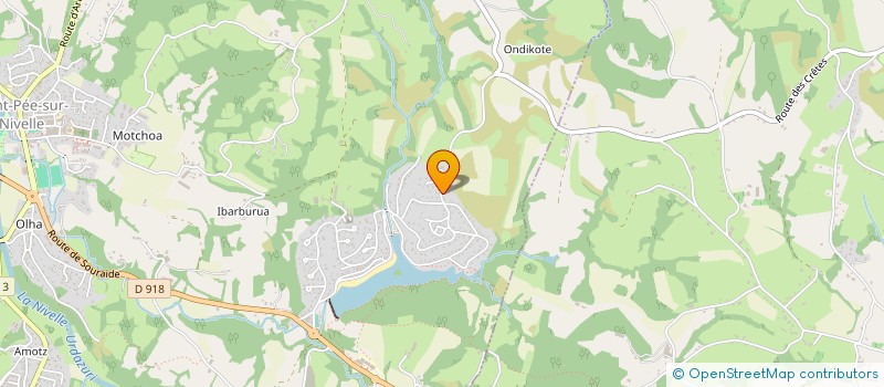 localisation de l'entreprise SCI XORI TTIPIAK à SAINT-PEE-SUR-NIVELLE