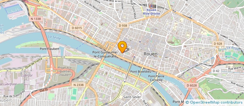 localisation de l'entreprise SCI XS à ROUEN