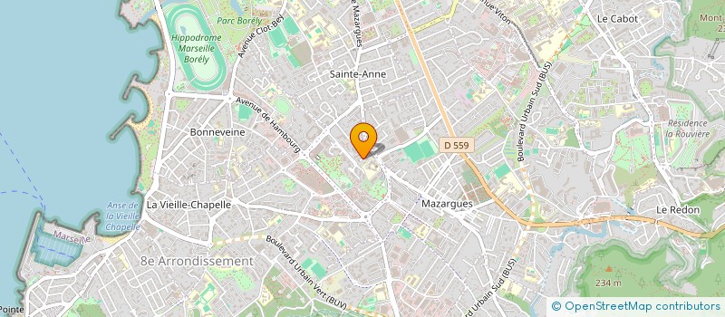 localisation de l'entreprise SCI XSALOC à MARSEILLE