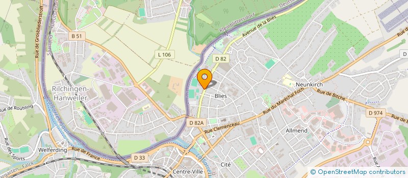 localisation de l'entreprise SCI XTREME à SARREGUEMINES