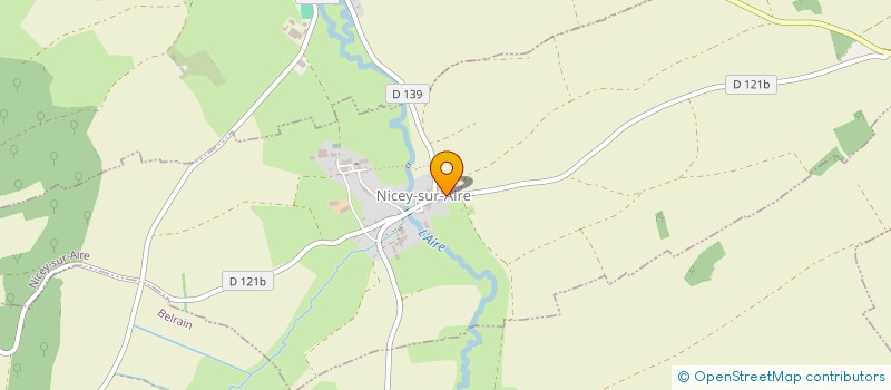 localisation de l'entreprise SCI XUAN à NICEY-SUR-AIRE