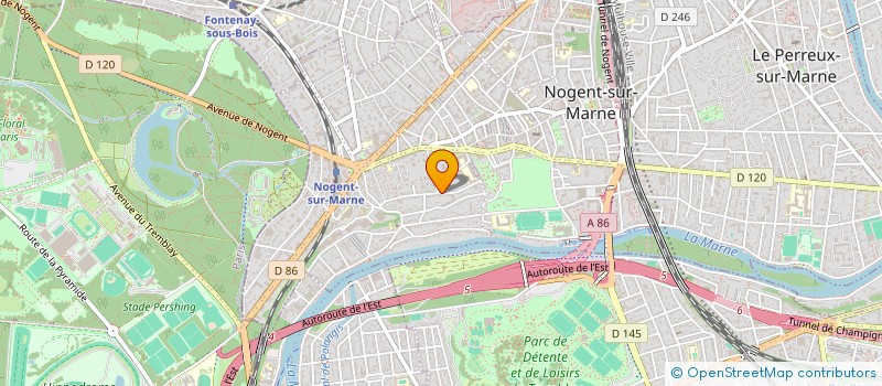 localisation de l'entreprise SCI XUAN HOA à NOGENT-SUR-MARNE