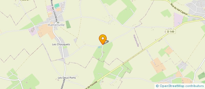 localisation de l'entreprise SCI XVIII  HATTENVILLE