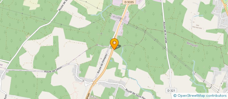 localisation de l'entreprise SCI XXXL  BENQUET