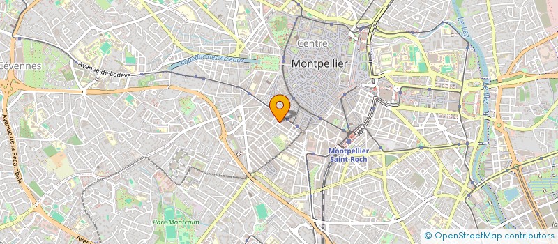 localisation de l'entreprise SCI Y B O A à MONTPELLIER