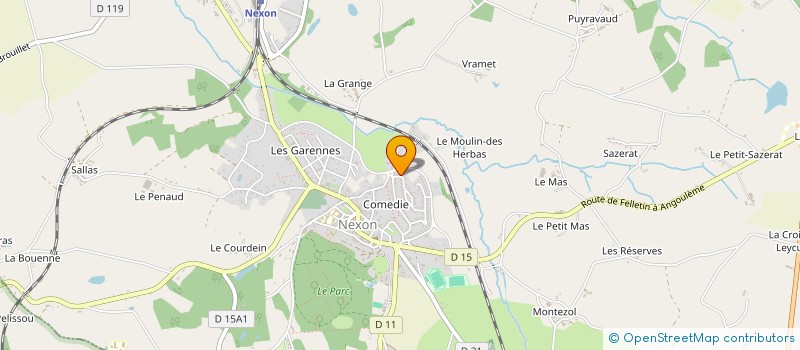 localisation de l'entreprise SCI Y.B.R à SAINT-MAURICE-LES-BROUSSES