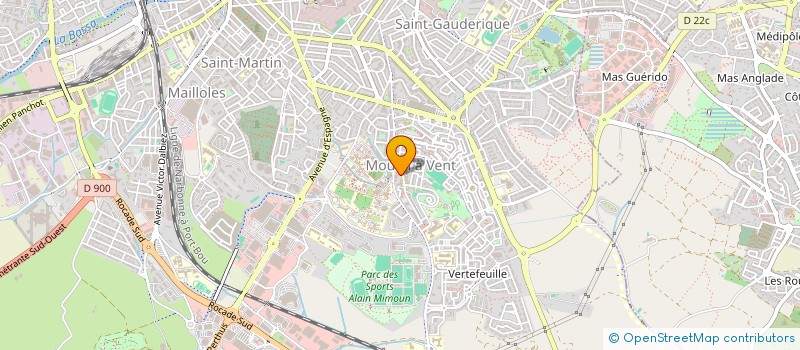 localisation de l'entreprise SCI Y-BRS IMMO  PERPIGNAN