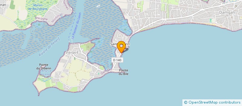 localisation de l'entreprise SCI Y.C. 45  DAMGAN