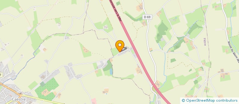 localisation de l'entreprise SCI Y C LE MOULIN  FLETRE