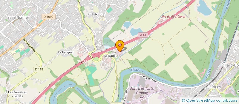 localisation de l'entreprise SCI Y C S C à SAINT-NAZAIRE-LES-EYMES