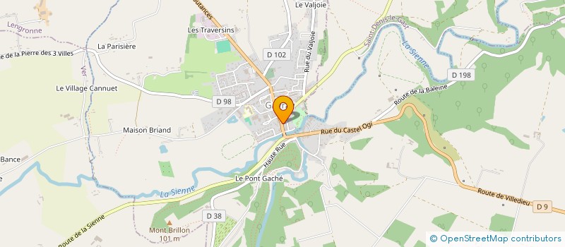 localisation de l'entreprise SCI Y CROIRE  GAVRAY-SUR-SIENNE