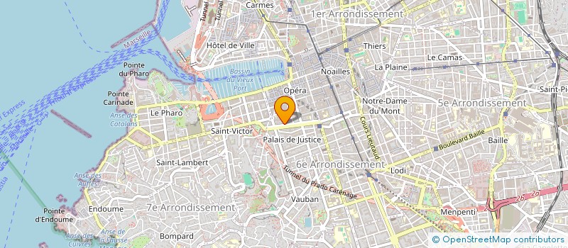 localisation de l'entreprise SCI Y & J à MARSEILLE