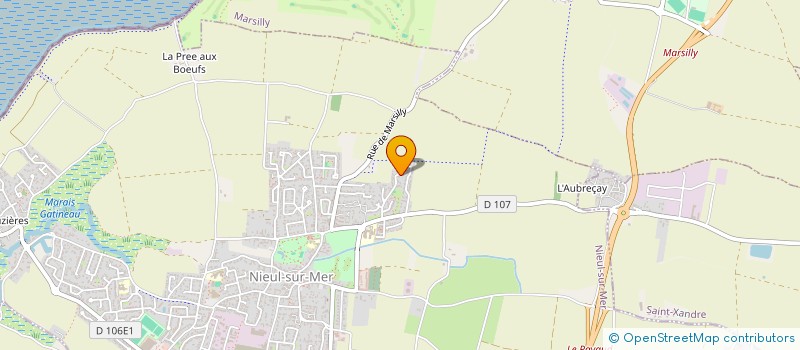 localisation de l'entreprise SCI Y.M.C.  NIEUL-SUR-MER