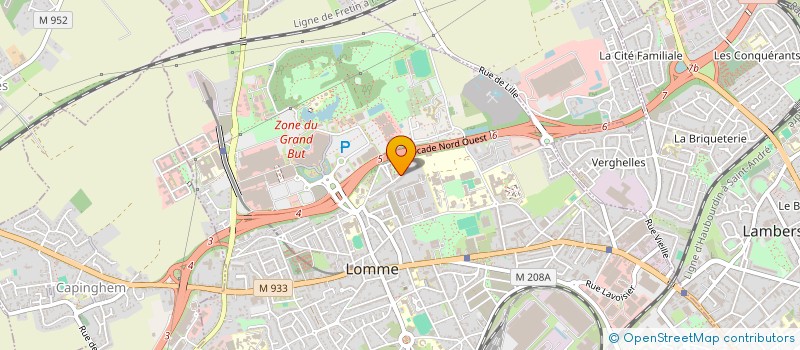 localisation de l'entreprise SCI Y.M.G. à LILLE