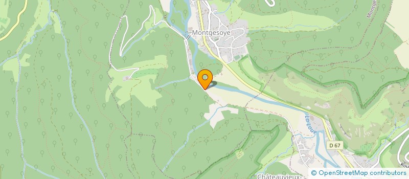 localisation de l'entreprise SCI Y.N.S.  MONTGESOYE
