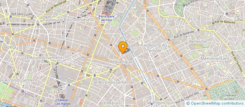 localisation de l'entreprise SCI Y S L  PARIS