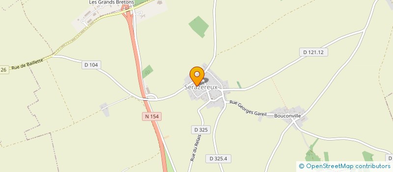 localisation de l'entreprise SCI Y.V.LACROIX à SERAZEREUX