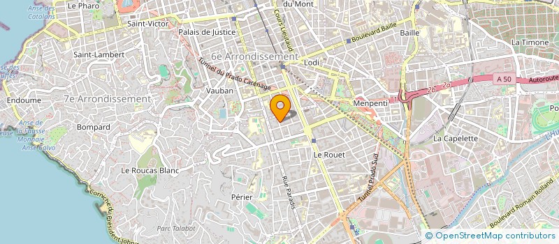 localisation de l'entreprise SCI Y89 à MARSEILLE