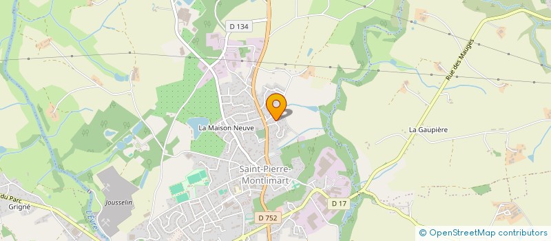 localisation de l'entreprise SCI YA  BEAUPREAU-EN-MAUGES