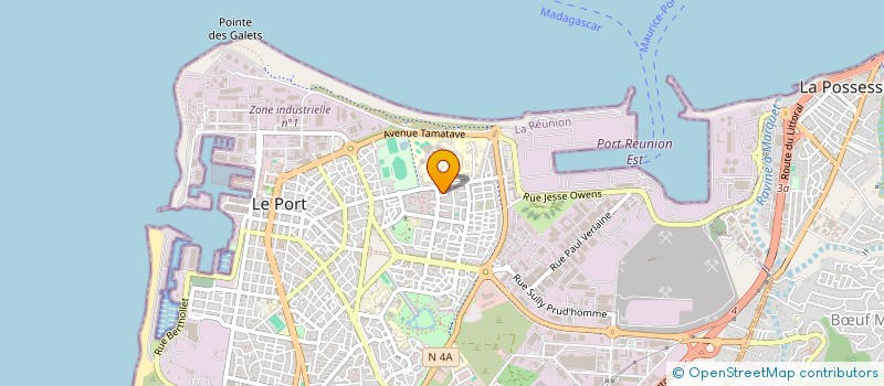 localisation de l'entreprise SCI YA-SAN à LE PORT