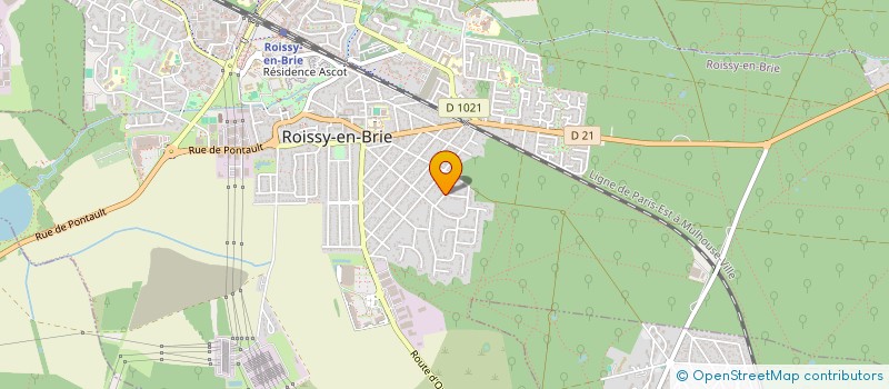 localisation de l'entreprise SCI YACINE  ROISSY-EN-BRIE