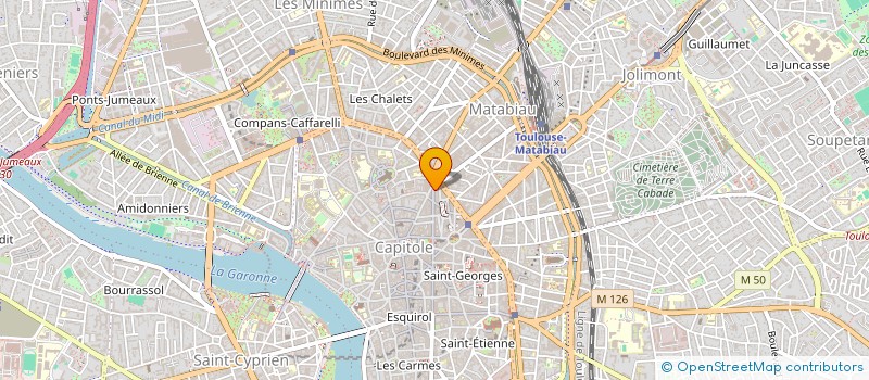 localisation de l'entreprise SCI YADAN PATRIMOINE à TOULOUSE
