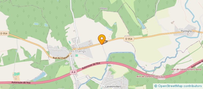 localisation de l'entreprise SCI YADE  OGY-MONTOY-FLANVILLE