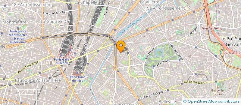 localisation de l'entreprise SCI YADE  PARIS