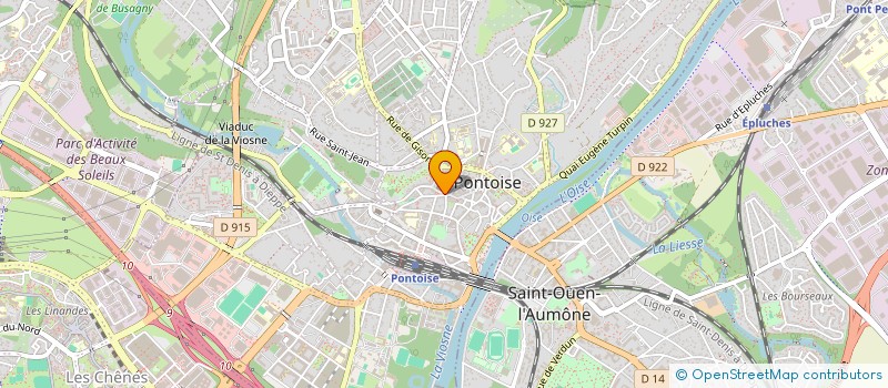 localisation de l'entreprise SCI YAEL  PONTOISE