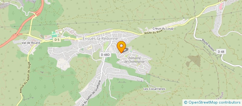 localisation de l'entreprise SCI YAEL ET YONA  ENSUES-LA-REDONNE