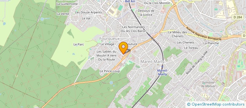 localisation de l'entreprise SCI YAG IMMOBILIER  SAINT-GERMAIN-EN-LAYE