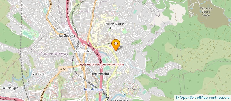 localisation de l'entreprise SCI YAGIZ à MARSEILLE