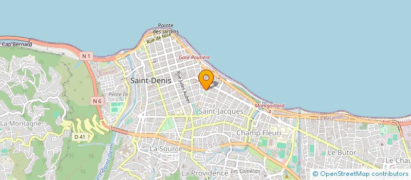 localisation de l'entreprise SCI YAHARY à SAINT-DENIS