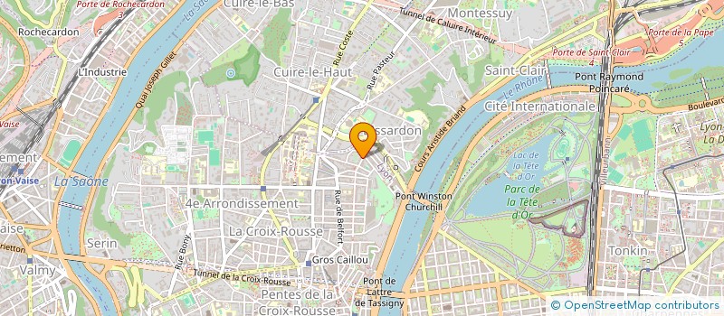 localisation de l'entreprise SCI YAHFOUFI  LYON