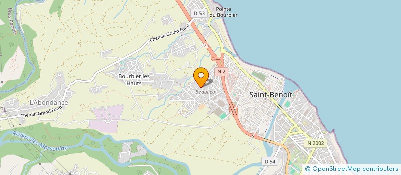 localisation de l'entreprise SCI YAI à SAINT-BENOIT