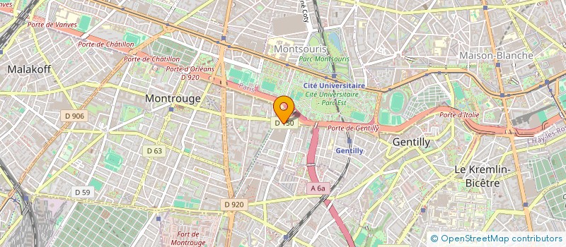 localisation de l'entreprise SCI YAICI  GENTILLY