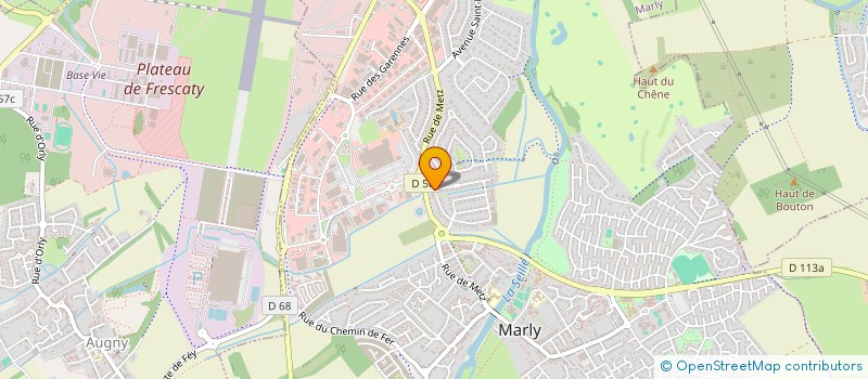 localisation de l'entreprise SCI YAKA 4 à MARLY