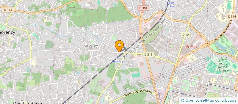localisation de l'entreprise SCI YAKA à GROSLAY