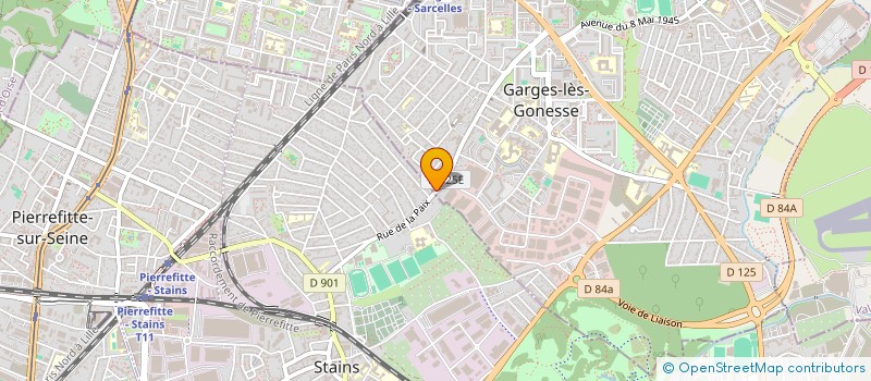 localisation de l'entreprise SCI YAKAD IMMO à GARGES-LES-GONESSE