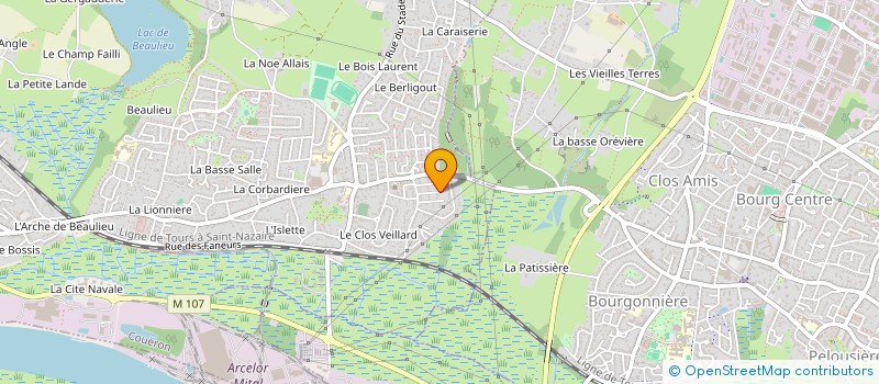 localisation de l'entreprise SCI YAKAMACA à COUERON