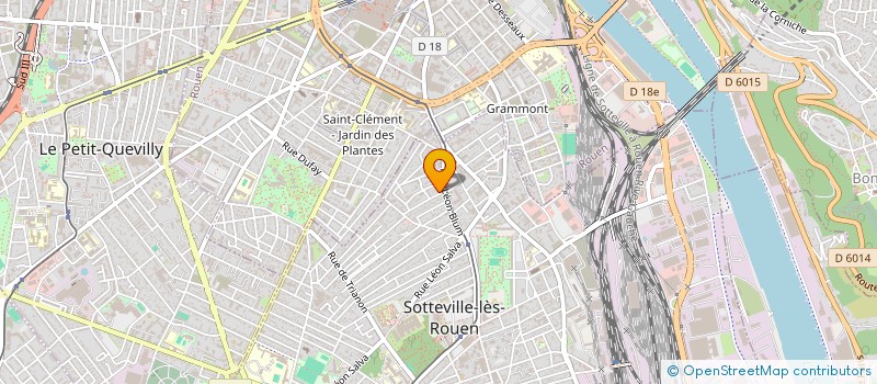 localisation de l'entreprise SCI YAKASA  SOTTEVILLE-LES-ROUEN