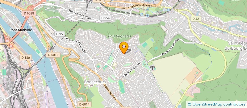 localisation de l'entreprise SCI YAKIDOU  BONSECOURS