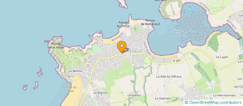 localisation de l'entreprise SCI YAKO  SAINT-MALO