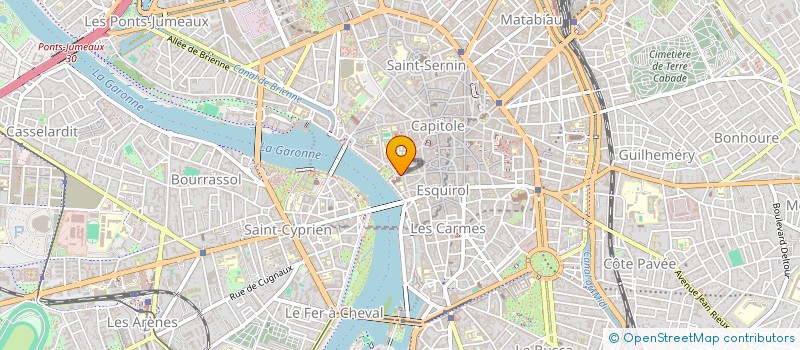 localisation de l'entreprise SCI YAL  TOULOUSE