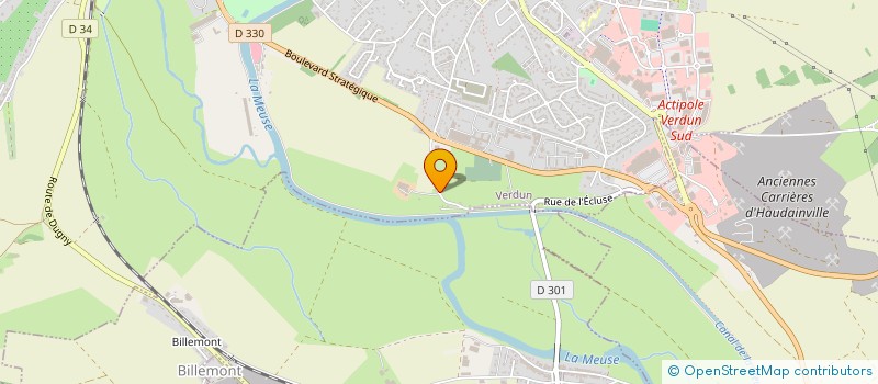 localisation de l'entreprise SCI YALA à VERDUN
