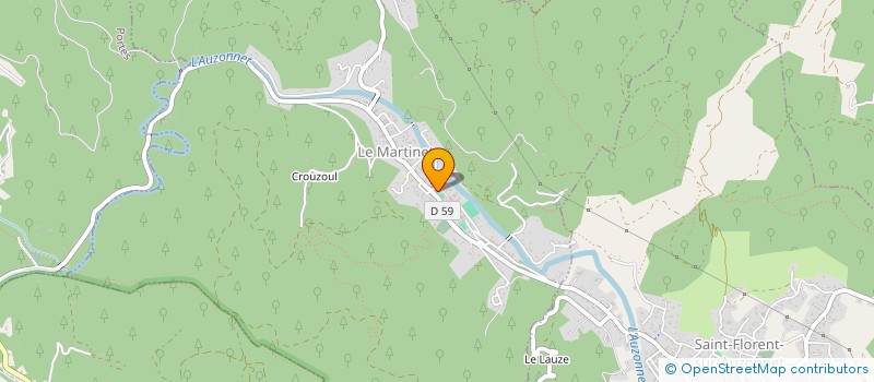 localisation de l'entreprise SCI YALIMO  LES MAGES