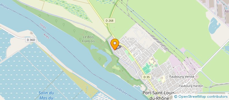 localisation de l'entreprise SCI YALLOU à PORT-SAINT-LOUIS-DU-RHONE