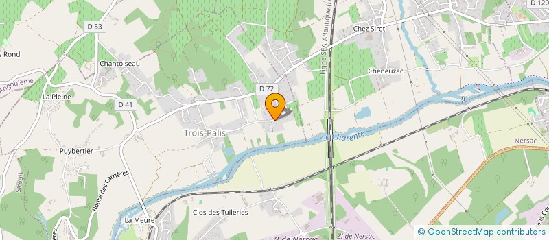 localisation de l'entreprise SCI YALOFA  FLEAC