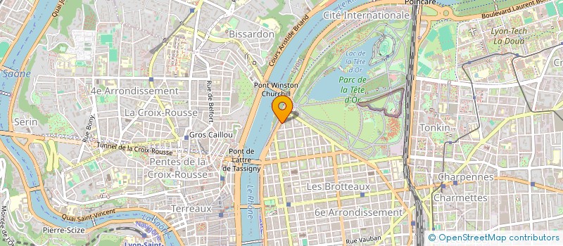 localisation de l'entreprise SCI YALYMO  LYON