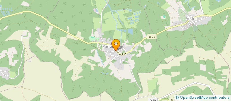 localisation de l'entreprise SCI YAMA  PARFONDRU